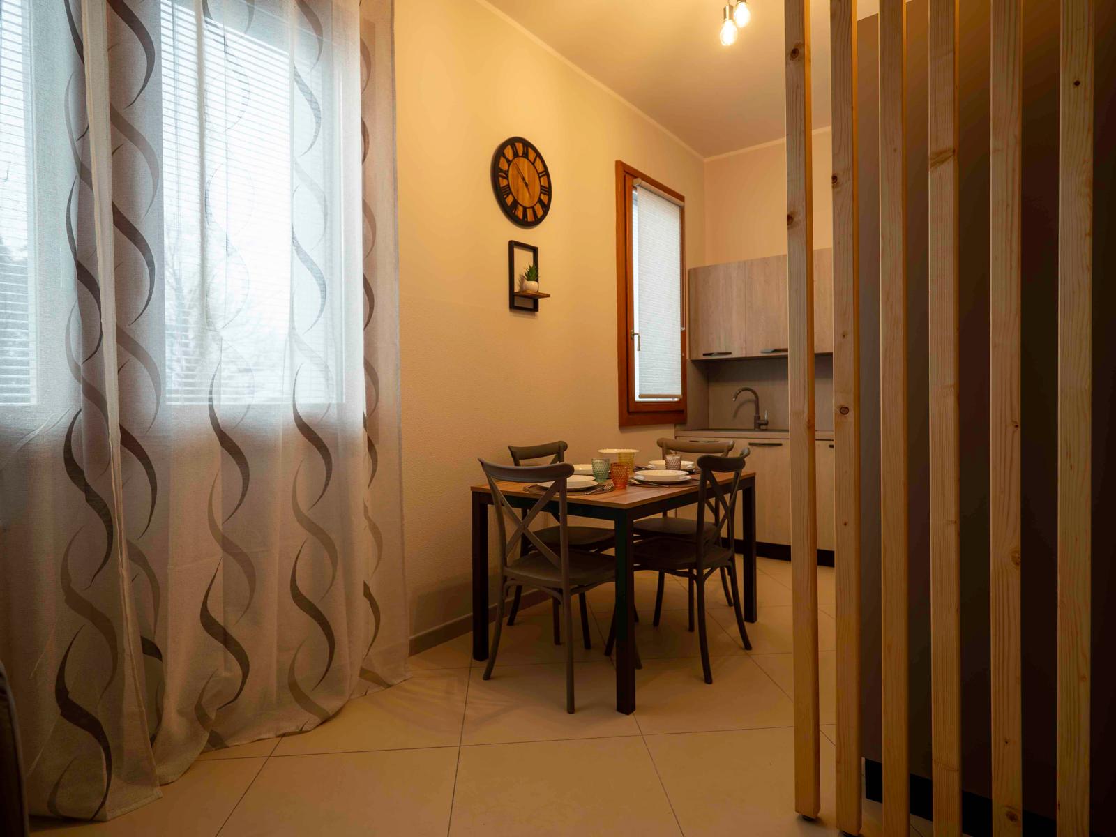 Dettaglio arredo di design del soggiorno della dimora